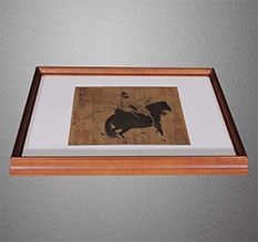 金湾书画装裱配框服务案例